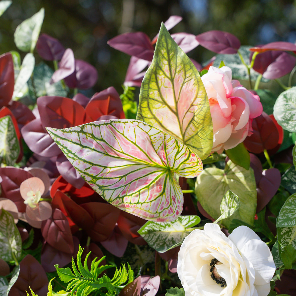 Adelaide | 4D Event-Ready Artificial Floral Wall Backdrop, Roll-Up Fabric | Shipping Included
