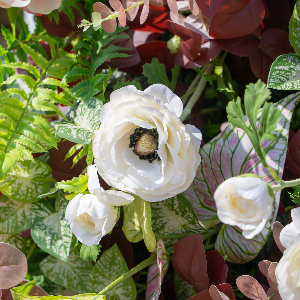 Adelaide | 4D Event-Ready Artificial Floral Wall Backdrop, Roll-Up Fabric (Ready to ship-Only USA) | Shipping Included