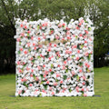 Alissa | 5D Event-Ready Artificial Floral Wall Backdrop, Roll-Up Fabric | Shipping Included