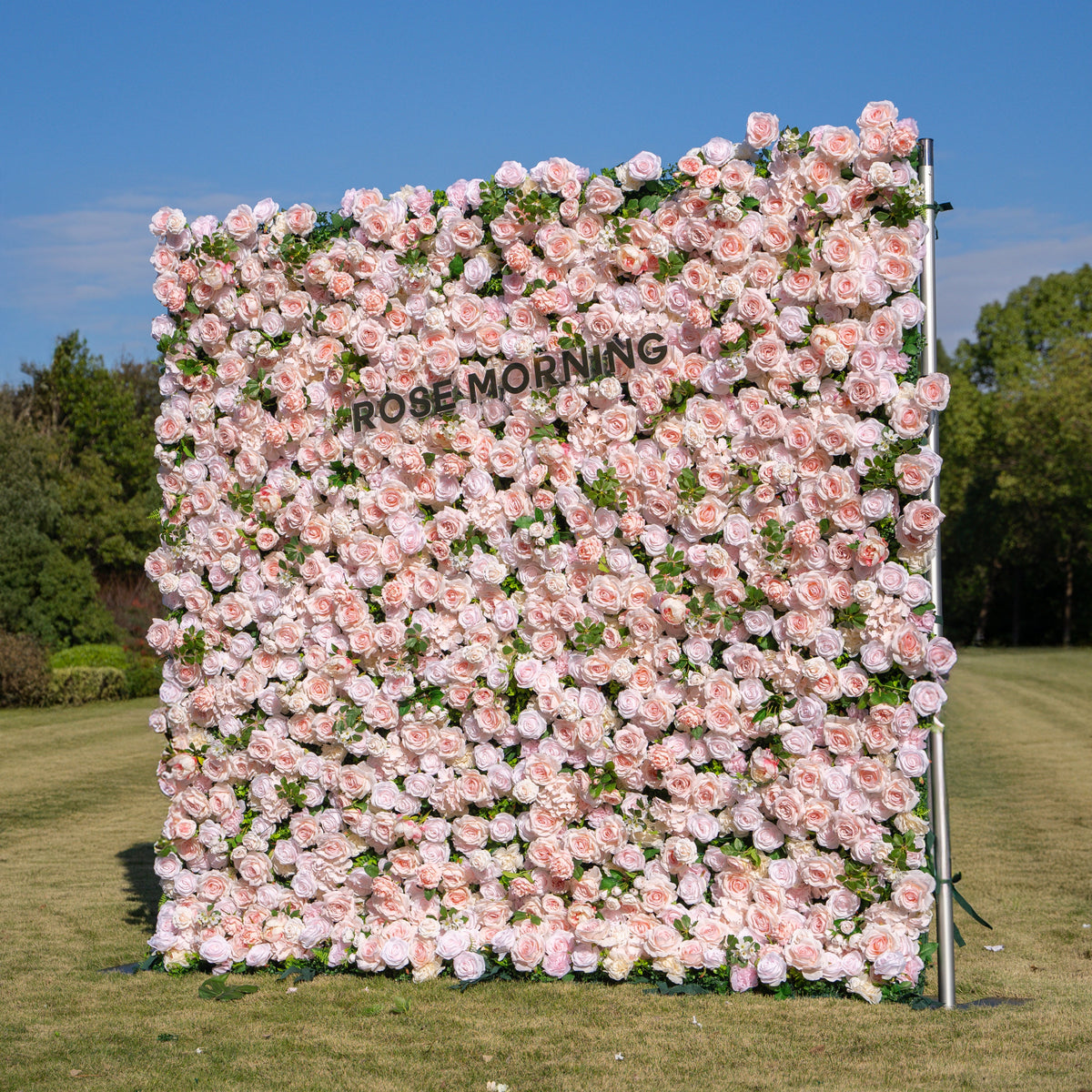 Annette | 5D Event-Ready Artificial Floral Wall Backdrop, Roll-Up Fabric | Shipping Included