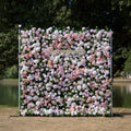 Arabella | 3D Event-Ready Artificial Floral Wall Backdrop, Roll-Up Fabric | Shipping Included