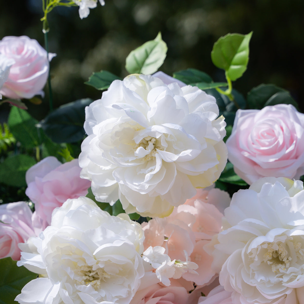 Arabella | 3D Event-Ready Artificial Floral Wall Backdrop, Roll-Up Fabric | Shipping Included
