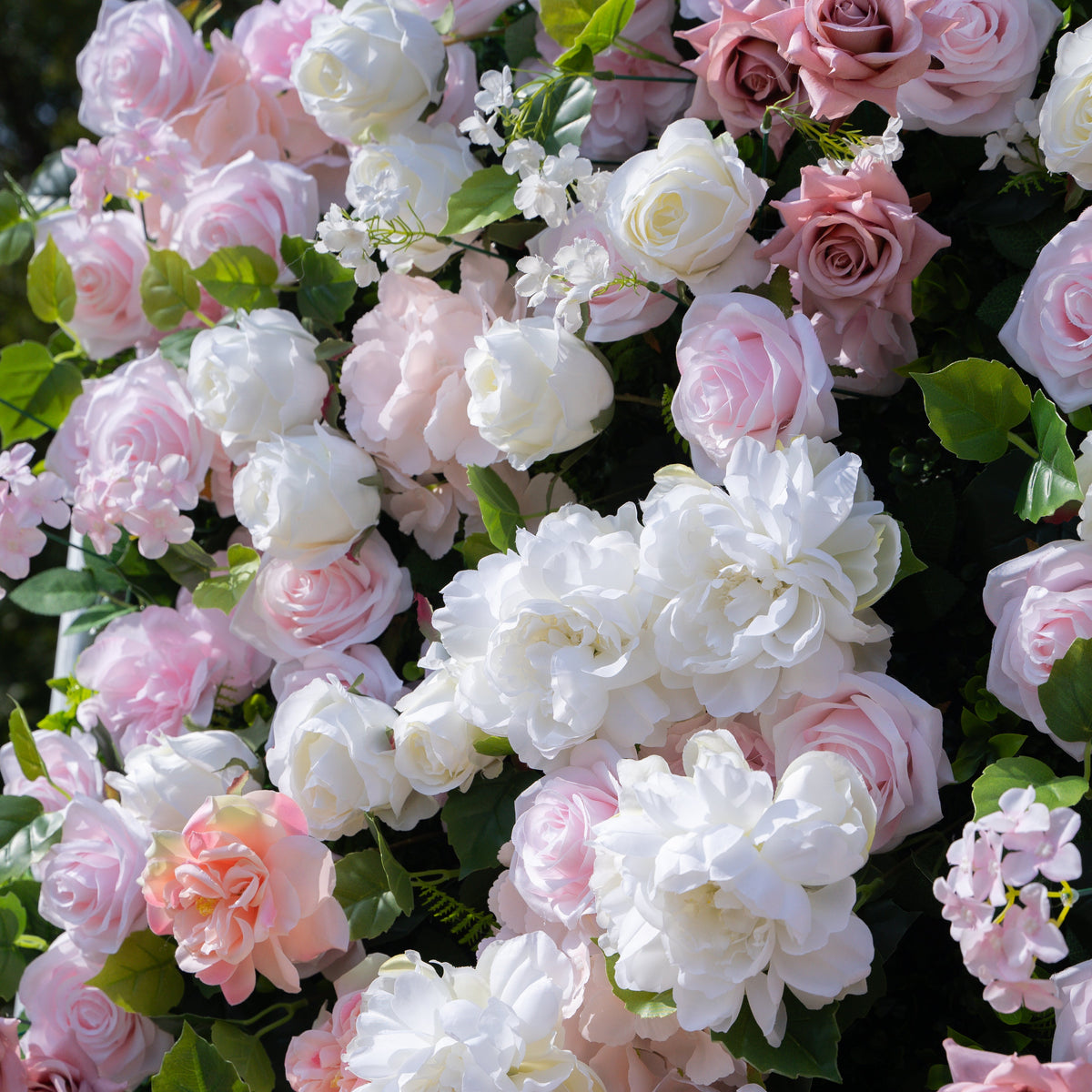 Arabella | 3D Event-Ready Artificial Floral Wall Backdrop, Roll-Up Fabric | Shipping Included