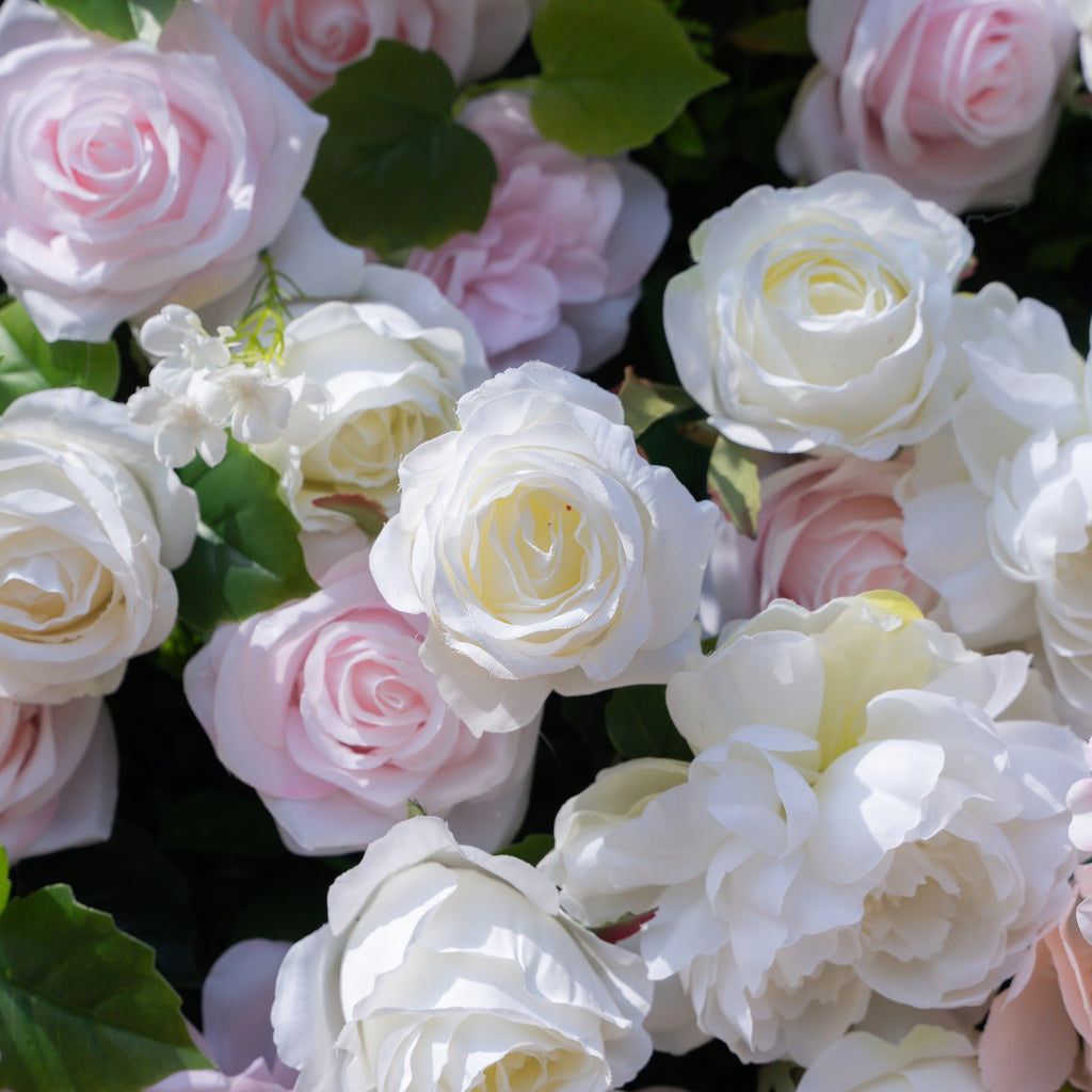 Arabella | 3D Event-Ready Artificial Floral Wall Backdrop, Roll-Up Fabric | Shipping Included