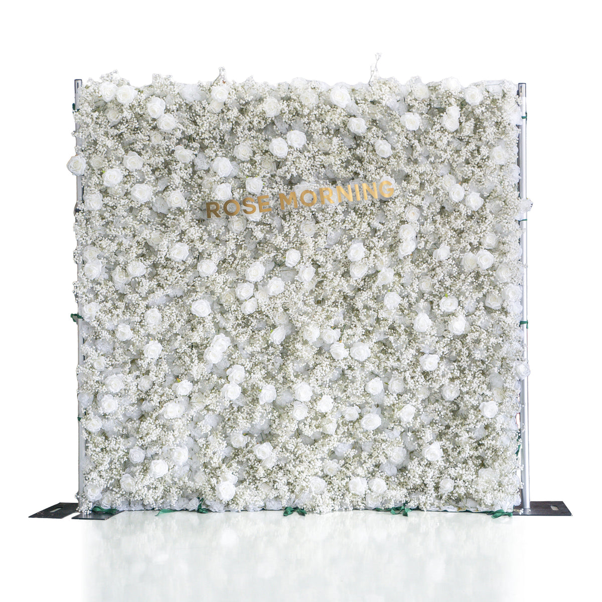 Baby Breath | 3D Event-Ready Artificial Floral Wall Backdrop, Roll-Up Fabric | Shipping Included