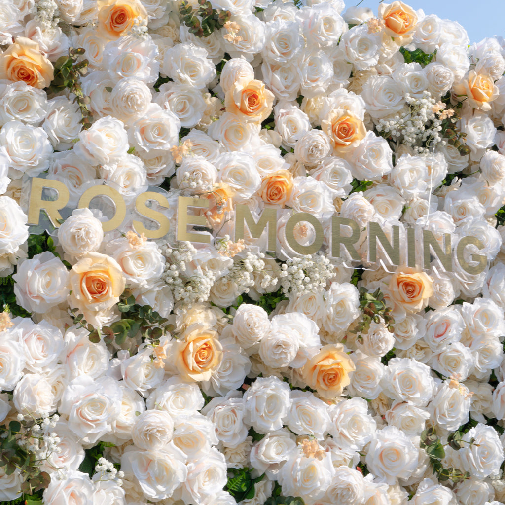 Bambi | 5D Event-Ready Artificial Floral Wall Backdrop, Roll-Up Fabric | Shipping Included