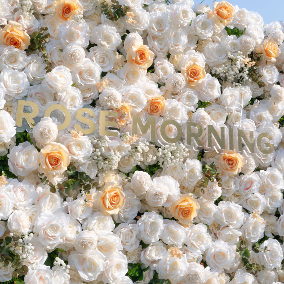 Bambi | 5D Event-Ready Artificial Floral Wall Backdrop, Roll-Up Fabric | Shipping Included