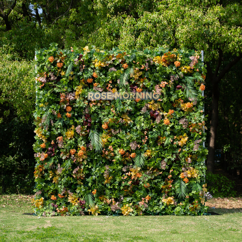 Berenice | 4D Event-Ready Artificial Floral Wall Backdrop, Roll-Up Fabric | Shipping Included