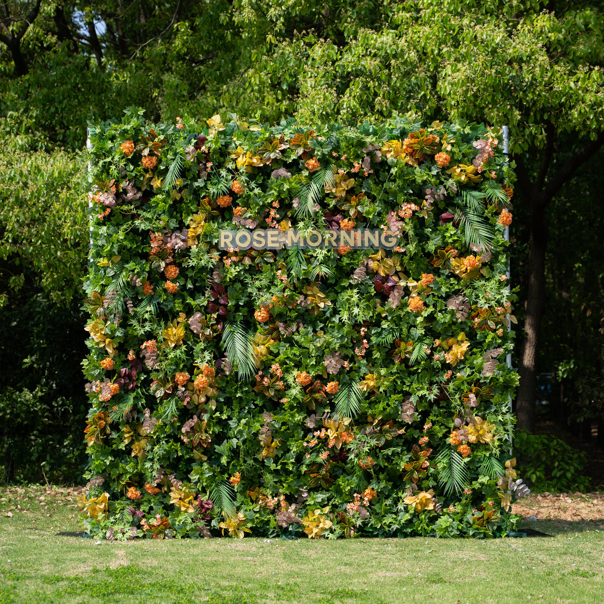 Berenice | 4D Event-Ready Artificial Floral Wall Backdrop, Roll-Up Fabric | Shipping Included