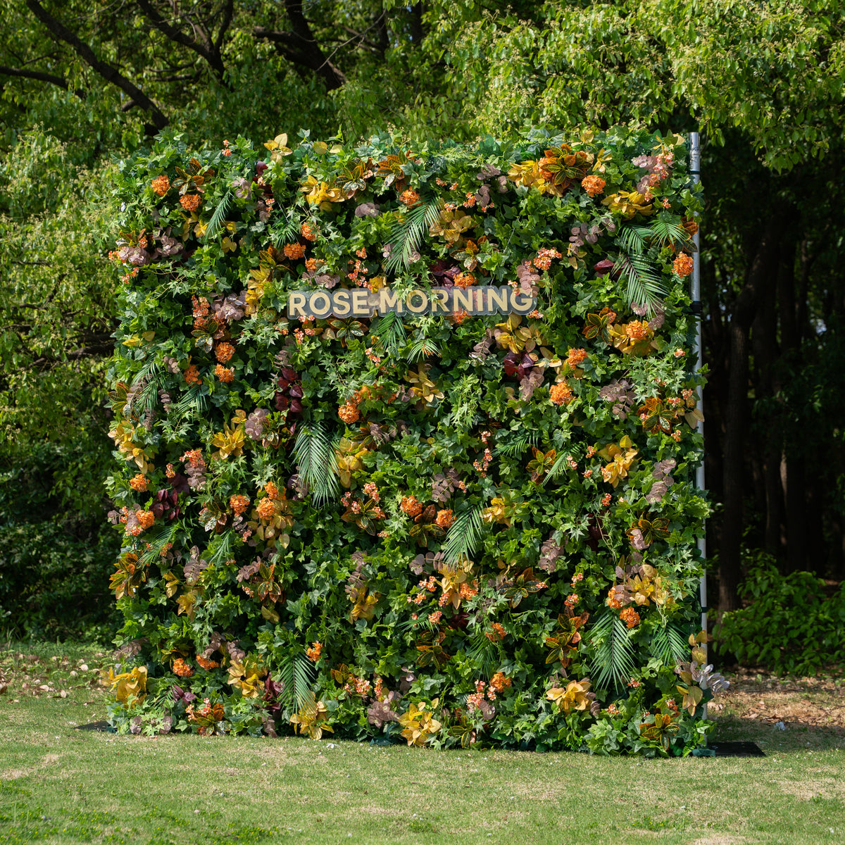 Berenice | 4D Event-Ready Artificial Floral Wall Backdrop, Roll-Up Fabric | Shipping Included