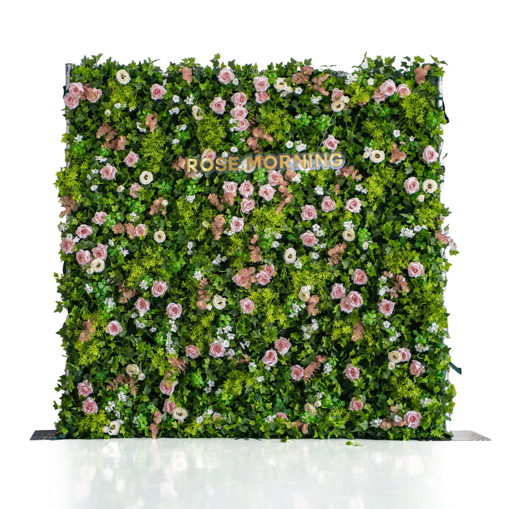 Bettina | 4D Event-Ready Artificial Floral Wall Backdrop, Roll-Up Fabric | Shipping Included