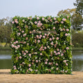 Bettina | 4D Event-Ready Artificial Floral Wall Backdrop, Roll-Up Fabric | Shipping Included