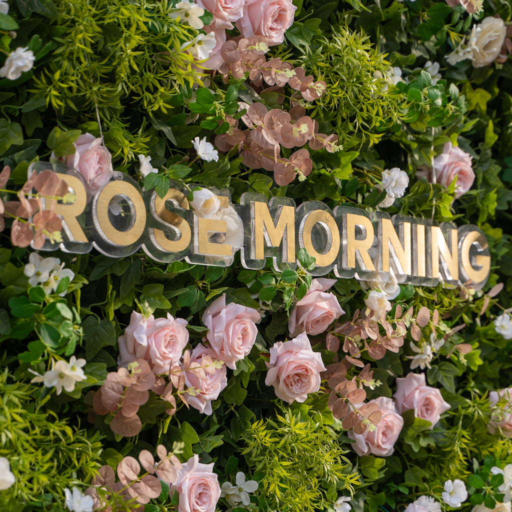 Bettina | 4D Event-Ready Artificial Floral Wall Backdrop, Roll-Up Fabric | Shipping Included