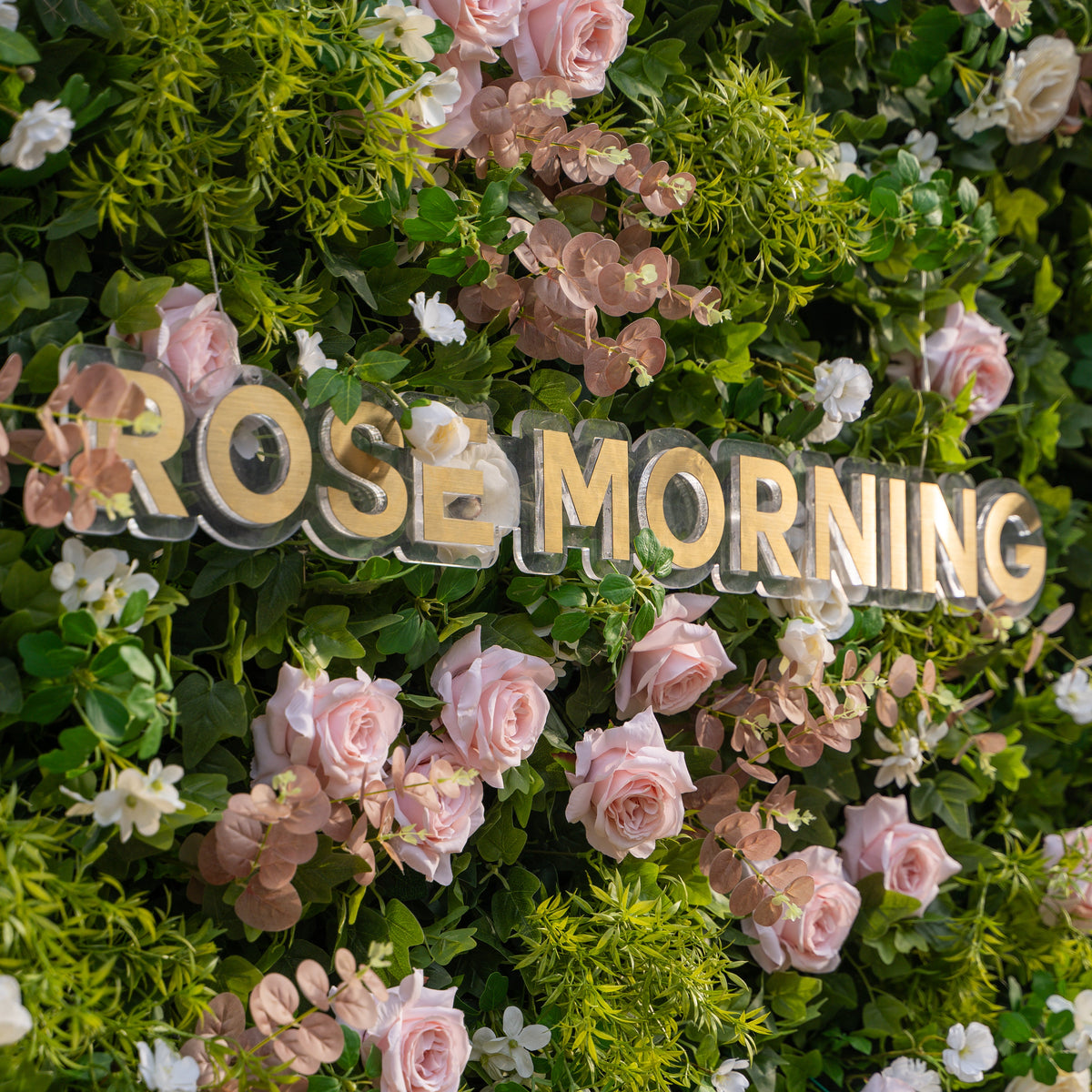 Bettina | 4D Event-Ready Artificial Floral Wall Backdrop, Roll-Up Fabric | Shipping Included
