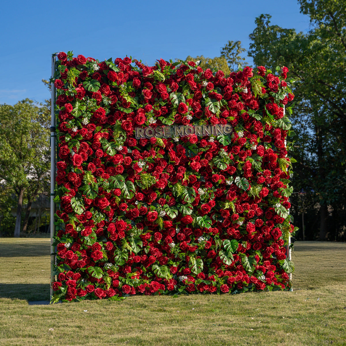 Blanca | 5D Event-Ready Artificial Floral Wall Backdrop, Roll-Up Fabric | Shipping Included