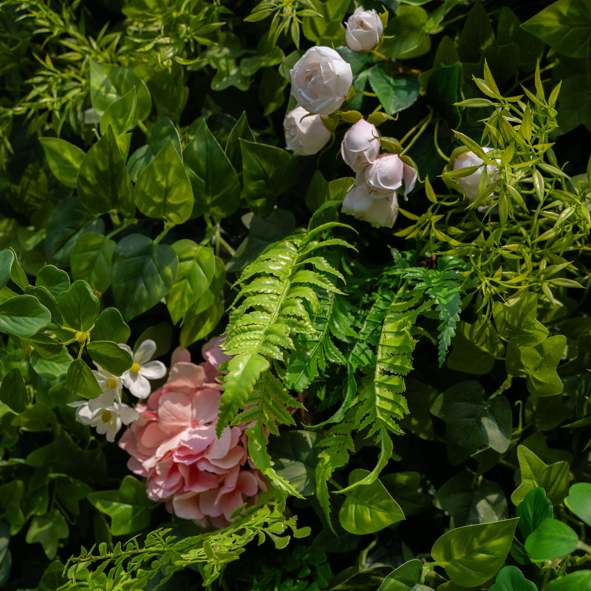 Brett | 5D Event-Ready Artificial Floral Wall Backdrop, Roll-Up Fabric | Shipping Included