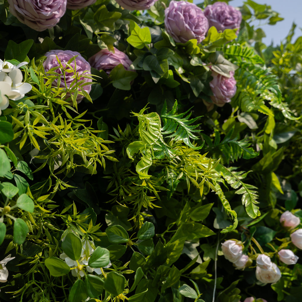 Brett | 5D Event-Ready Artificial Floral Wall Backdrop, Roll-Up Fabric | Shipping Included