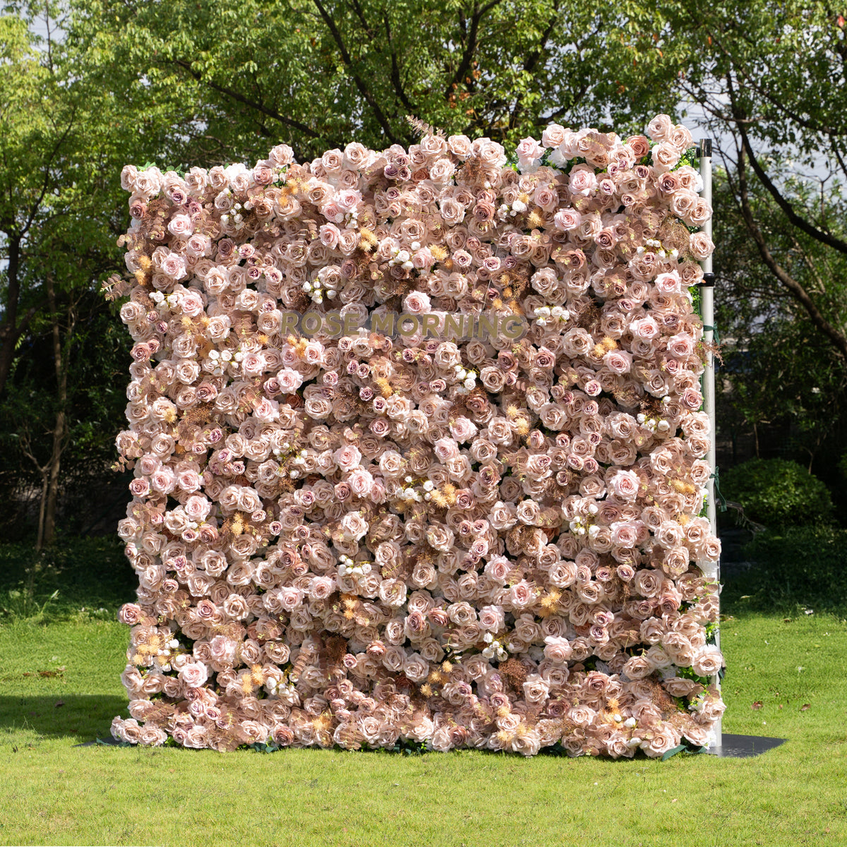 Caffe | 5D Fabric Flower Wall for Weddings Parties Baby Showers Fall Events Backdrop | Shipping Included