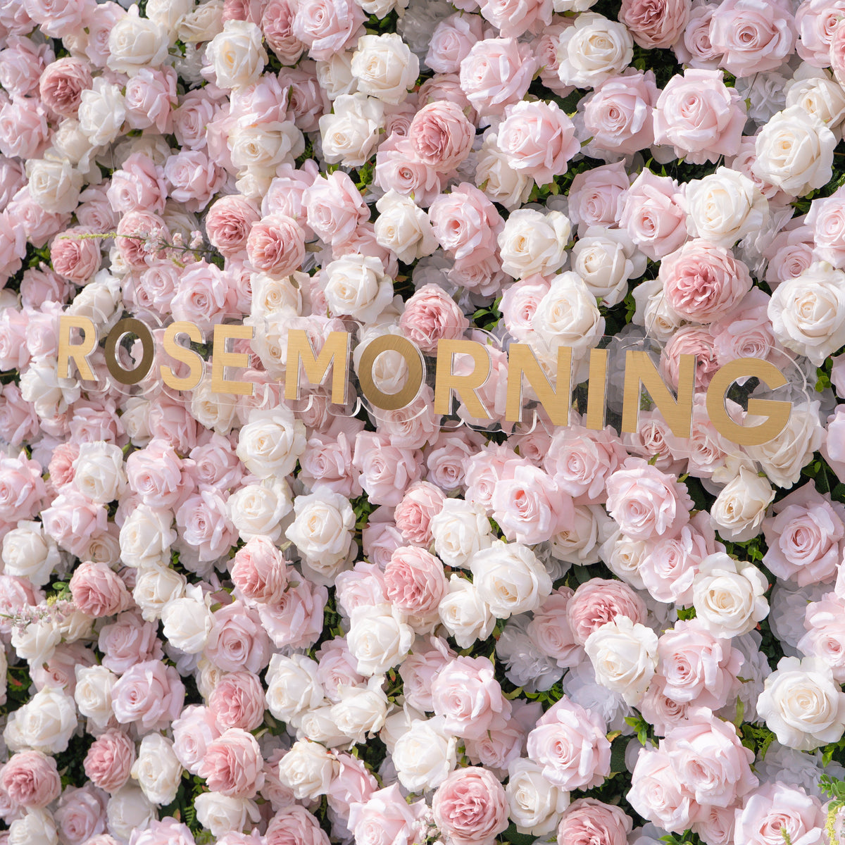 Caius | Luxury 5D Cream & Blush Event-Ready Silk Floral Wall Backdrop for Dreamy Garden Weddings & Bridal Showers | Shipping Included