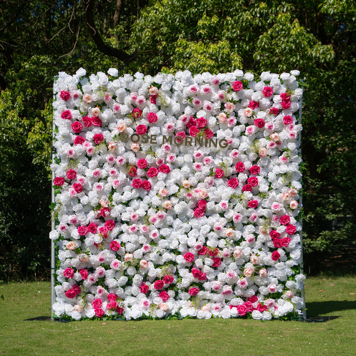 Carrie | 3D Event-Ready Artificial Floral Wall Backdrop, Roll-Up Fabric | Shipping Included