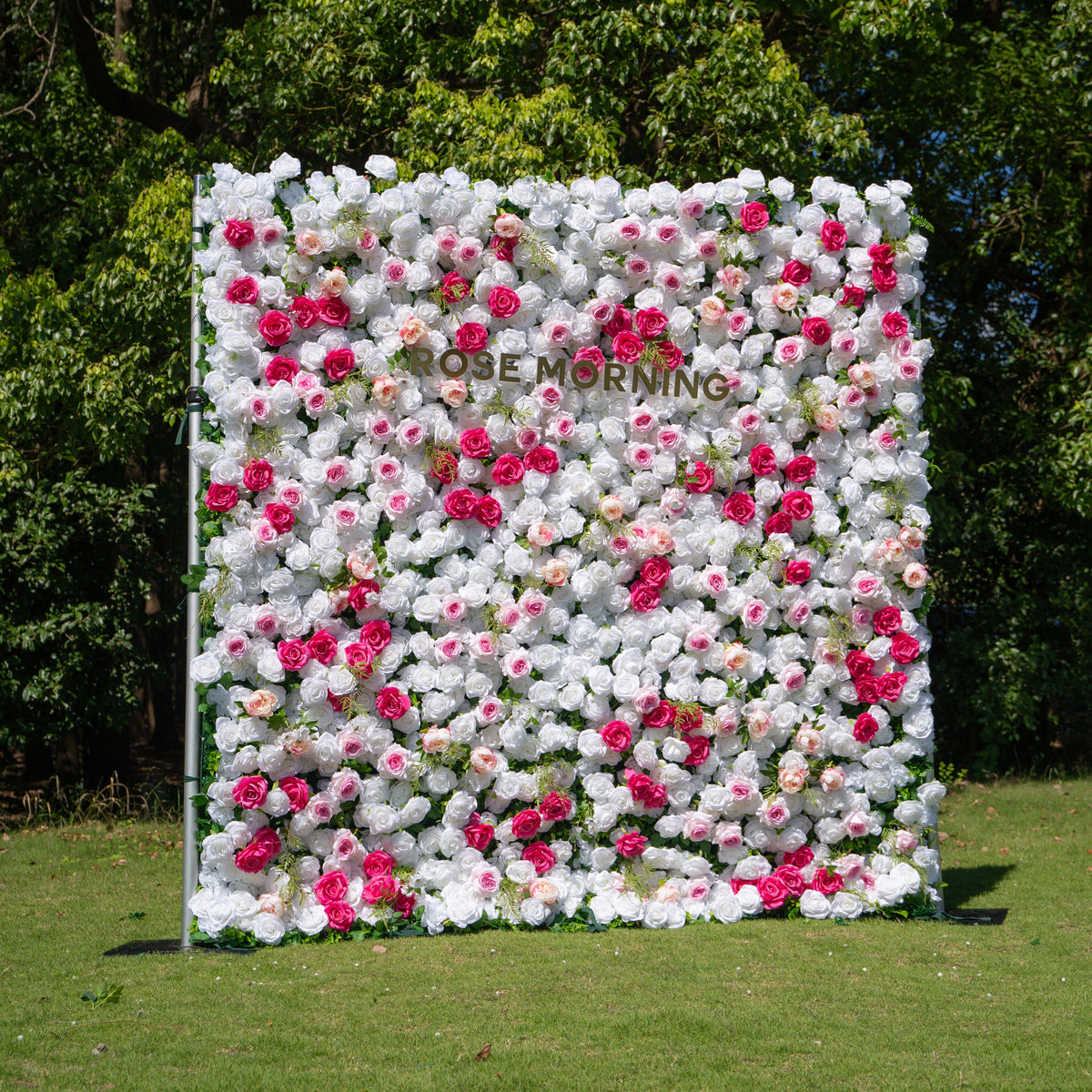Carrie | 3D Event-Ready Artificial Floral Wall Backdrop, Roll-Up Fabric | Shipping Included