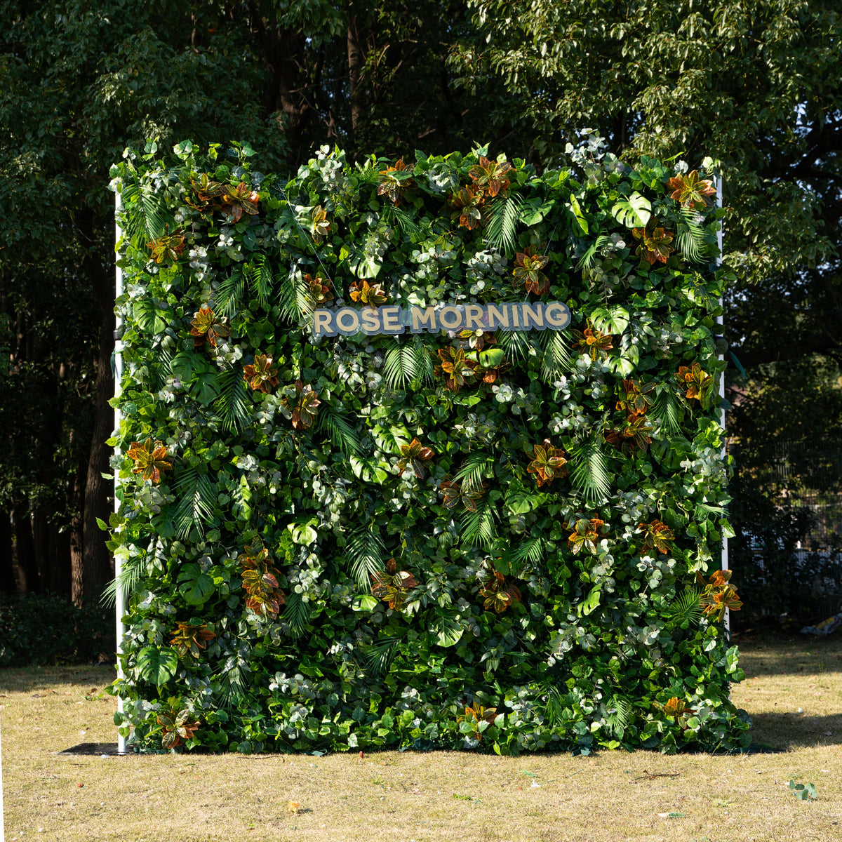 Cassandra | 5D Event-Ready Artificial Floral Wall Backdrop, Roll-Up Fabric | Shipping Included