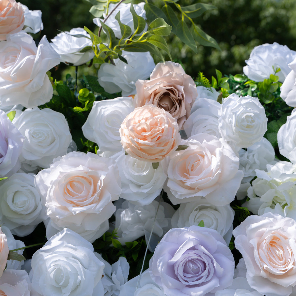 Catalina | 3D Event-Ready Artificial Floral Wall Backdrop, Roll-Up Fabric | Shipping Included