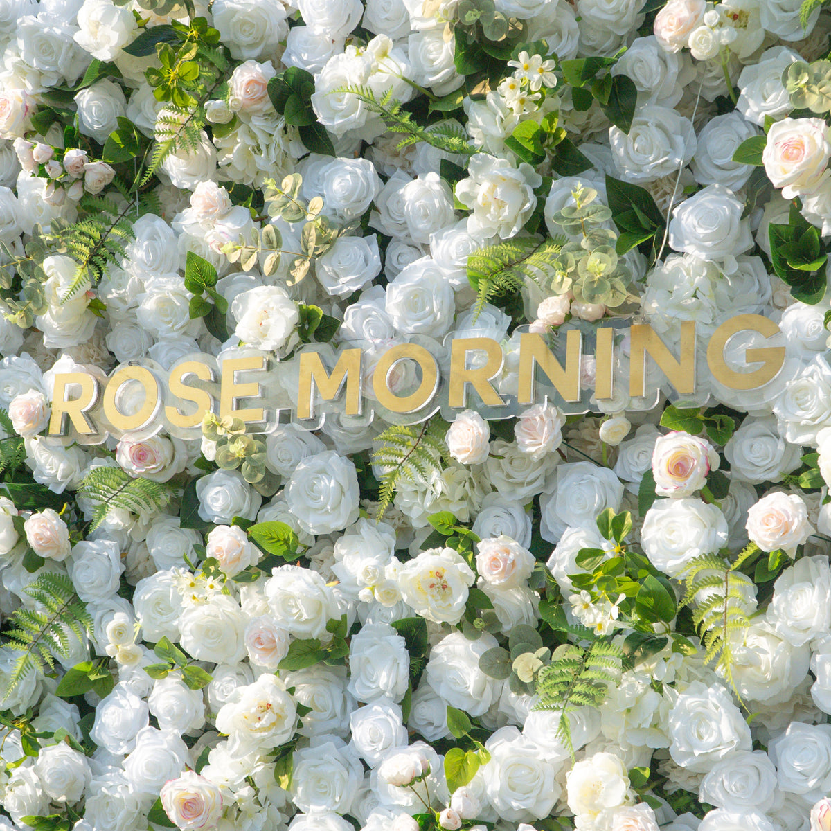 Cherish | 5D Event-Ready Artificial Floral Wall Backdrop, Roll-Up Fabric | Shipping Included
