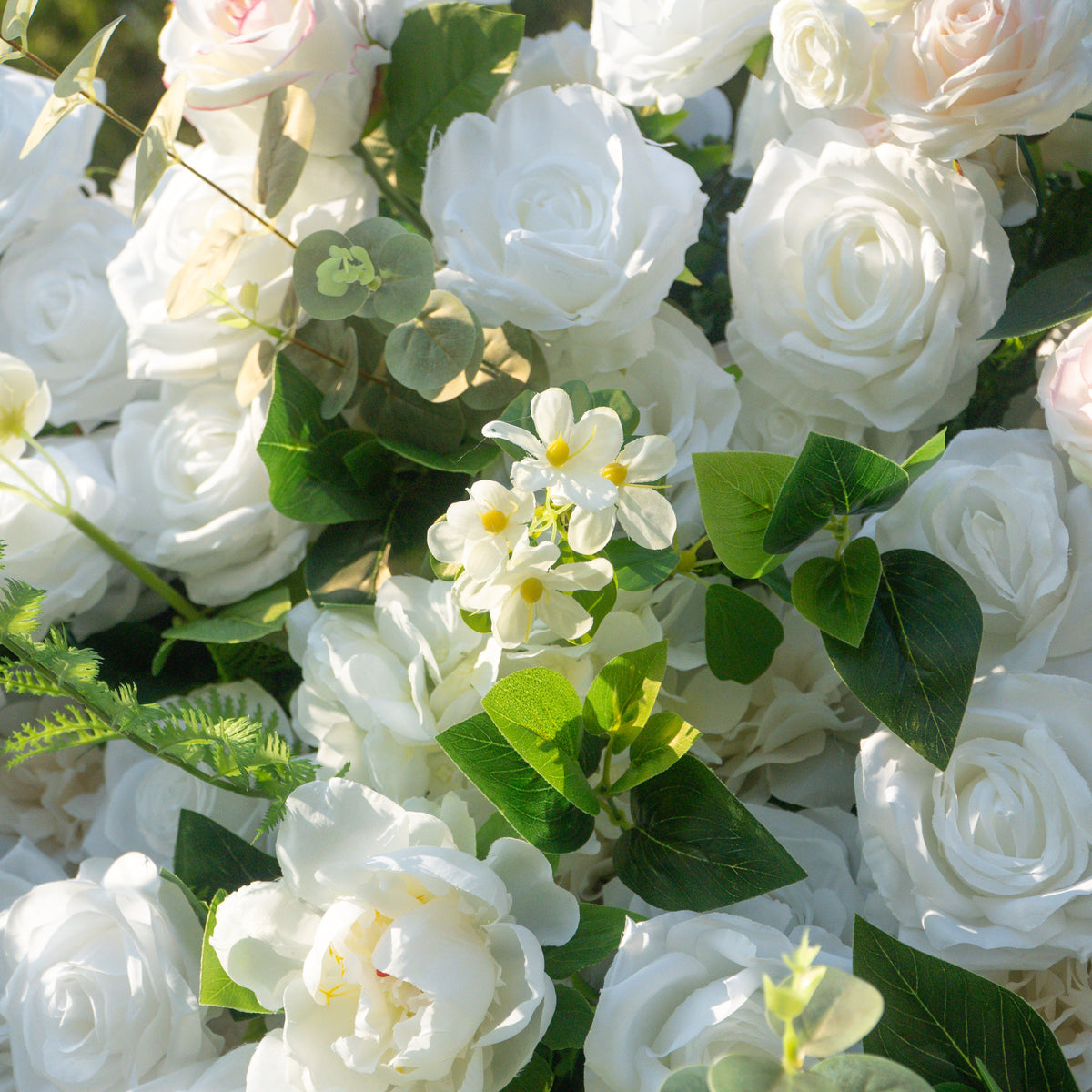 Cherish | 5D Event-Ready Artificial Floral Wall Backdrop, Roll-Up Fabric | Shipping Included