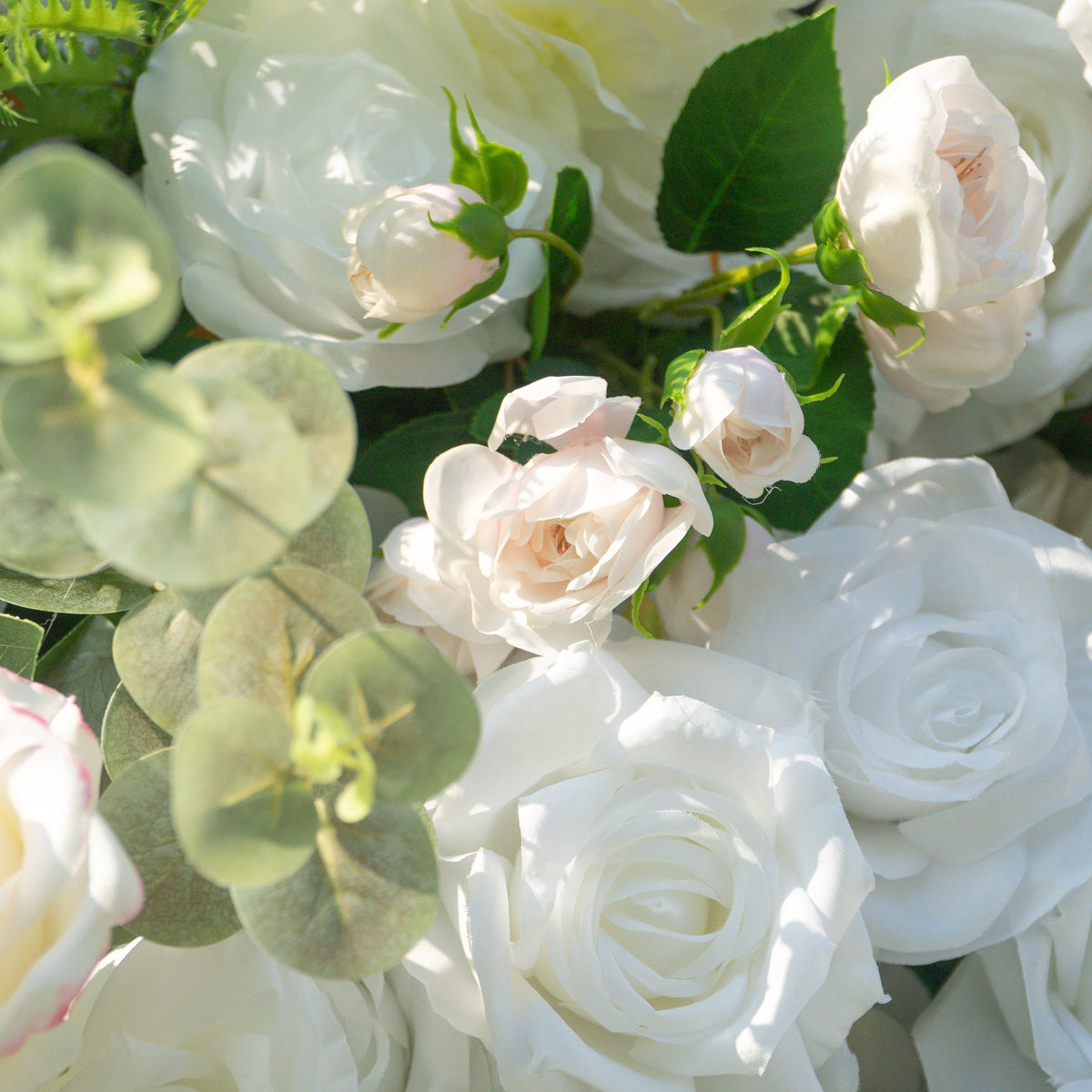 Cherish | 5D Event-Ready Artificial Floral Wall Backdrop, Roll-Up Fabric | Shipping Included