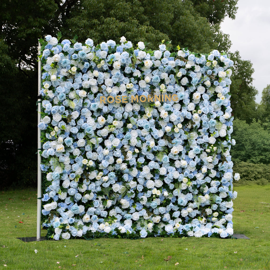 Cheska | 5D Event-Ready Artificial Floral Wall Backdrop, Roll-Up Fabric | Shipping Included