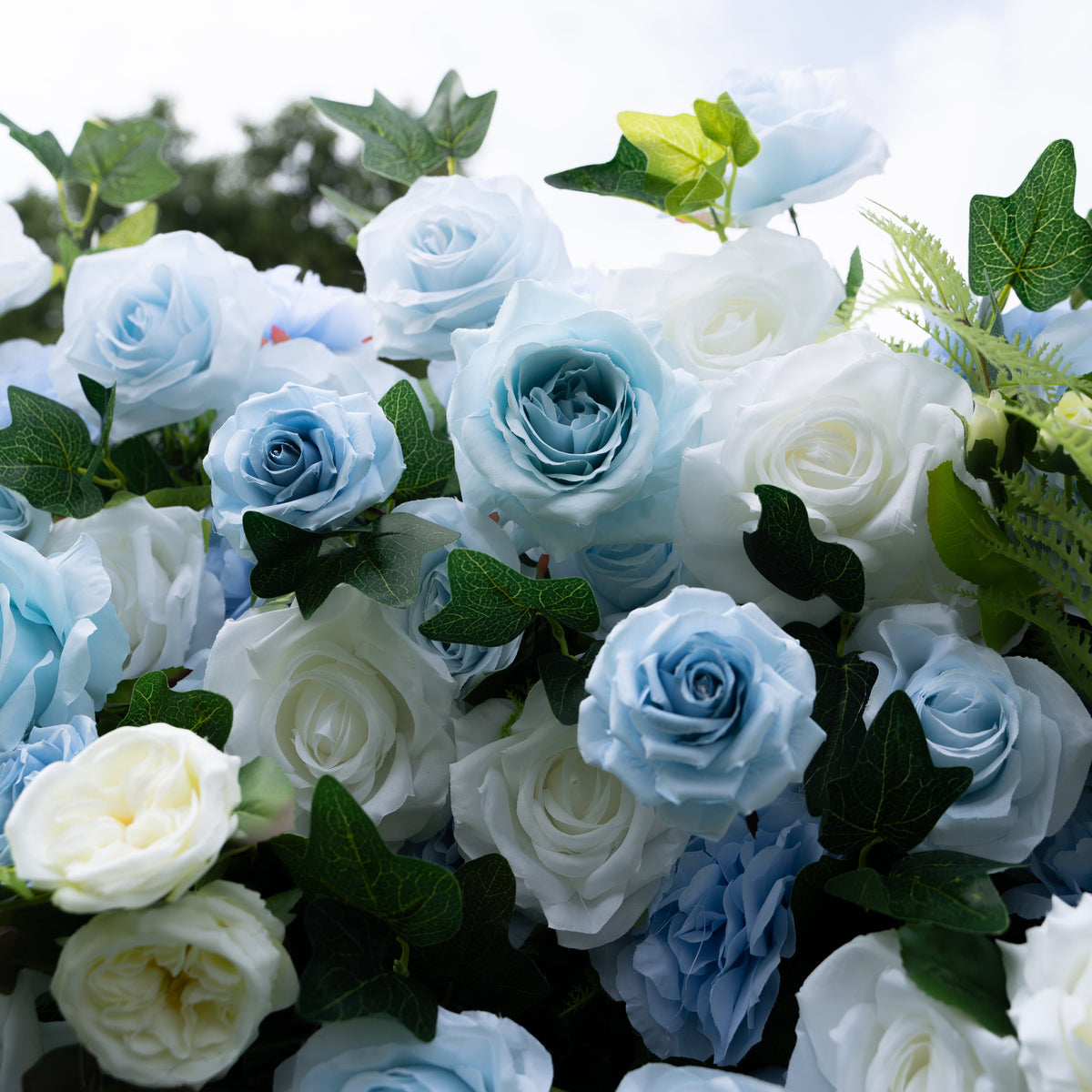 Cheska | 5D Event-Ready Artificial Floral Wall Backdrop, Roll-Up Fabric | Shipping Included