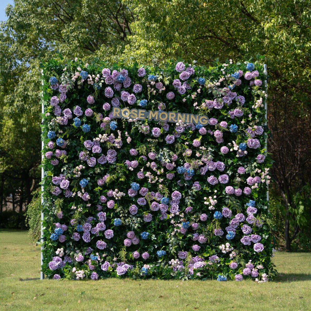 Dana | 3D Event-Ready Artificial Floral Wall Backdrop, Roll-Up Fabric | Shipping Included