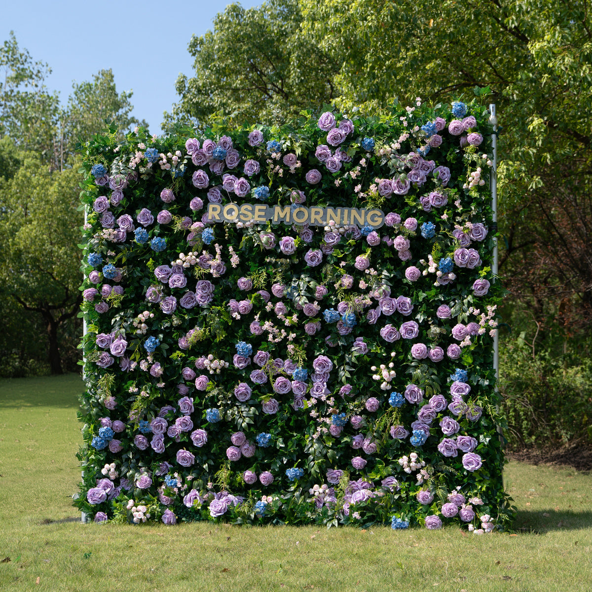 Dana | 3D Event-Ready Artificial Floral Wall Backdrop, Roll-Up Fabric | Shipping Included