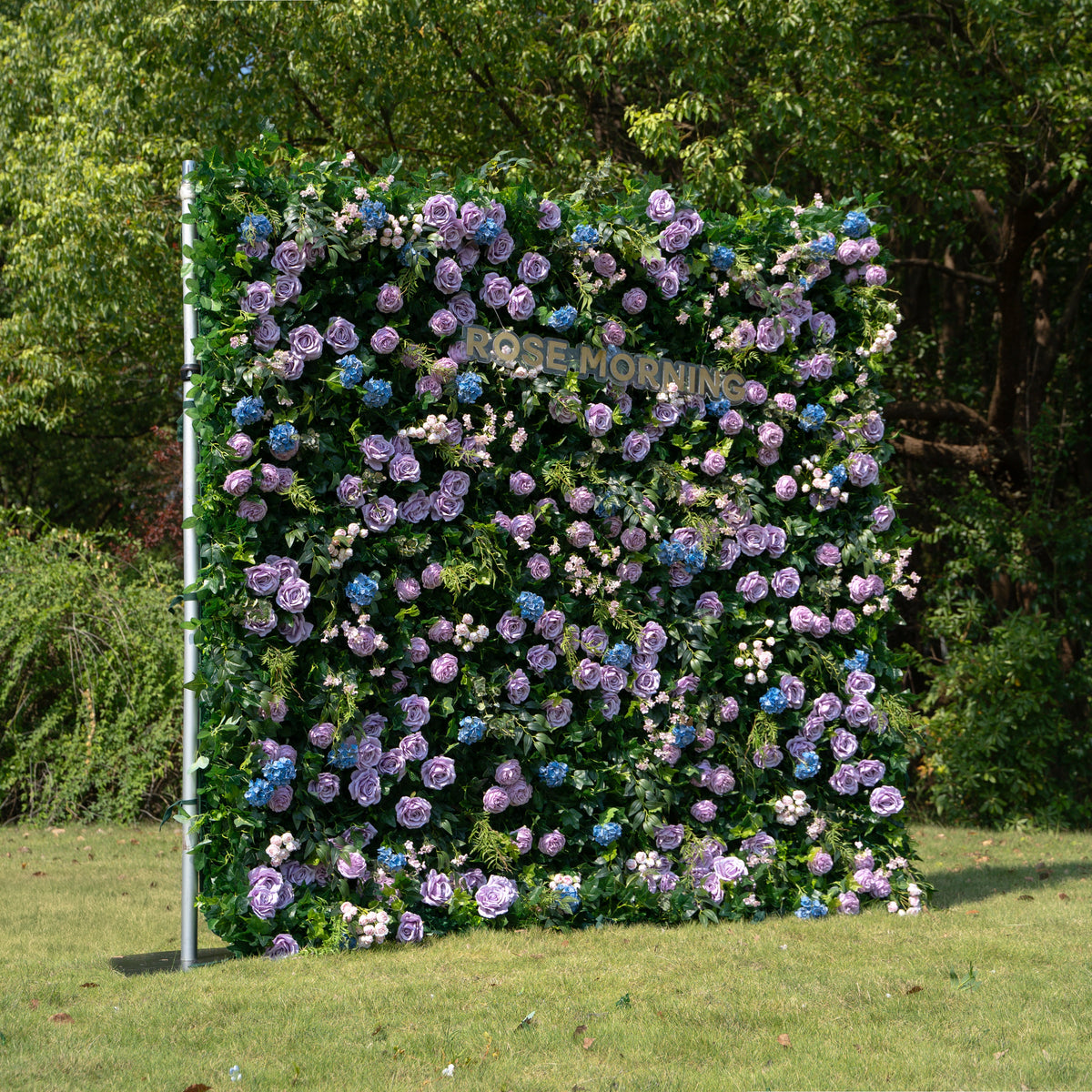 Dana | 3D Event-Ready Artificial Floral Wall Backdrop, Roll-Up Fabric | Shipping Included