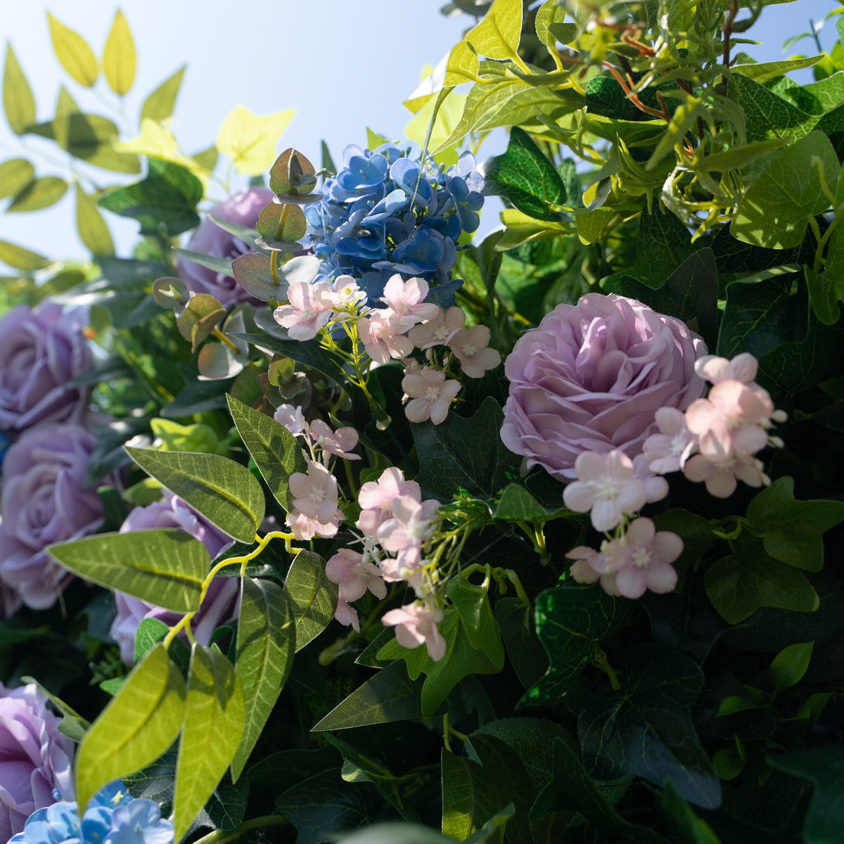 Dana | 3D Event-Ready Artificial Floral Wall Backdrop, Roll-Up Fabric | Shipping Included