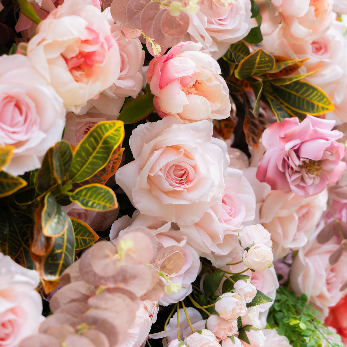 Daniela | 5D Event-Ready Artificial Floral Wall Backdrop, Roll-Up Fabric | Shipping Included