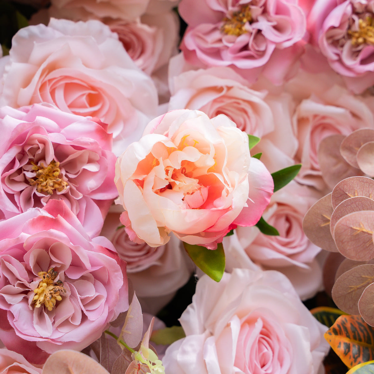 Daniela | 5D Event-Ready Artificial Floral Wall Backdrop, Roll-Up Fabric | Shipping Included