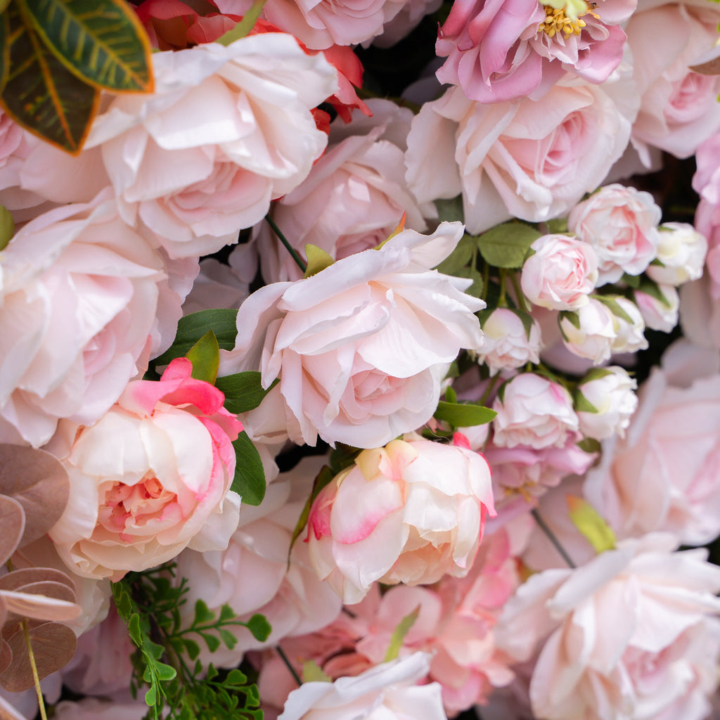 Daniela | 5D Event-Ready Artificial Floral Wall Backdrop, Roll-Up Fabric | Shipping Included