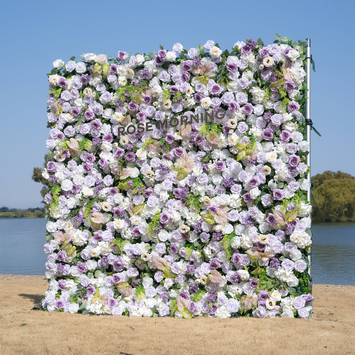 Danielle | 5D Event-Ready Artificial Floral Wall Backdrop, Roll-Up Fabric (Ready to ship-Only USA) | Shipping Included
