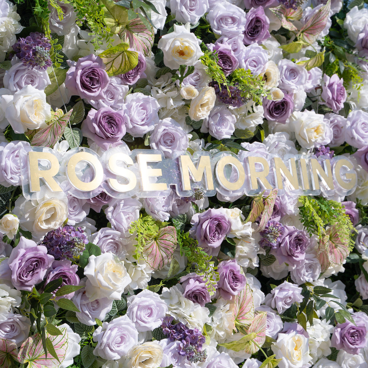Danielle | 5D Event-Ready Artificial Floral Wall Backdrop, Roll-Up Fabric | Shipping Included