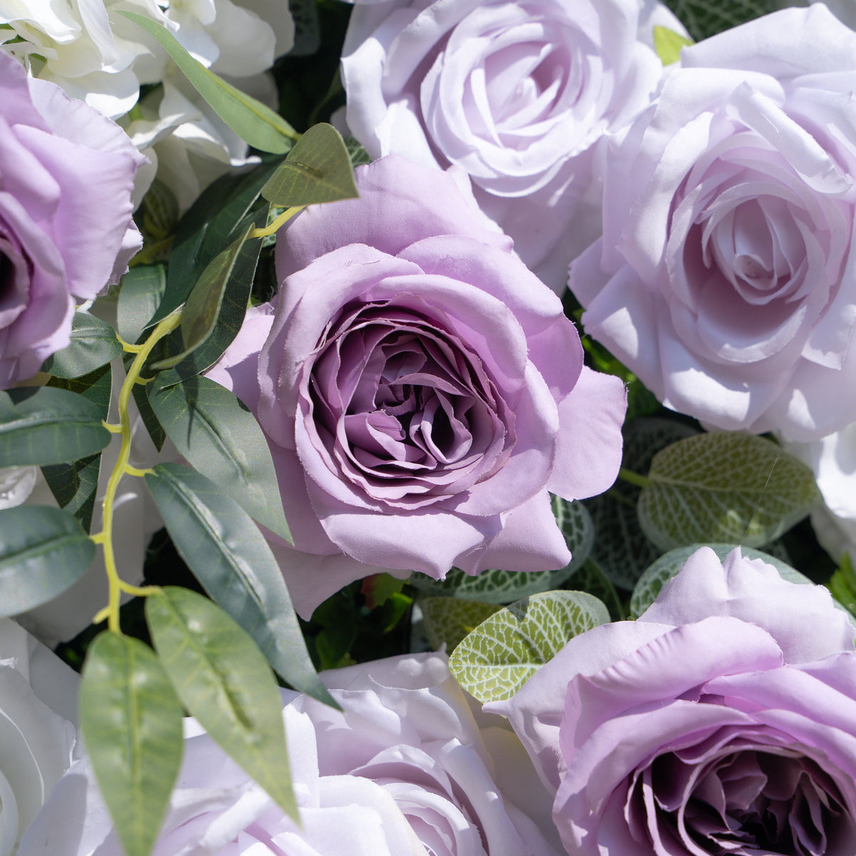 Danielle | 5D Event-Ready Artificial Floral Wall Backdrop, Roll-Up Fabric | Shipping Included