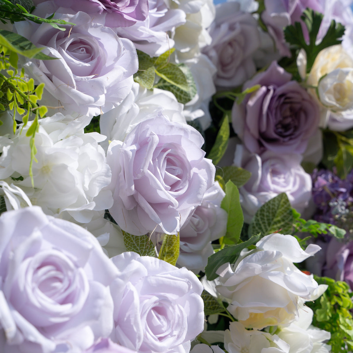 Danielle | 5D Event-Ready Artificial Floral Wall Backdrop, Roll-Up Fabric | Shipping Included