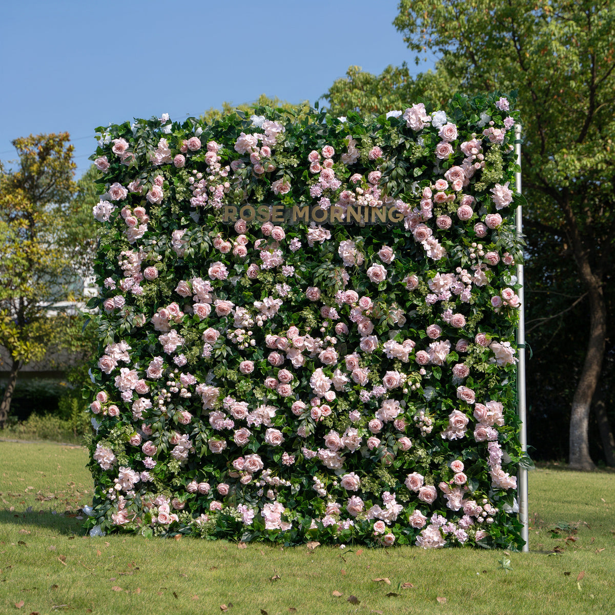 Darling | 5D Event-Ready Artificial Floral Wall Backdrop, Roll-Up Fabric | Shipping Included