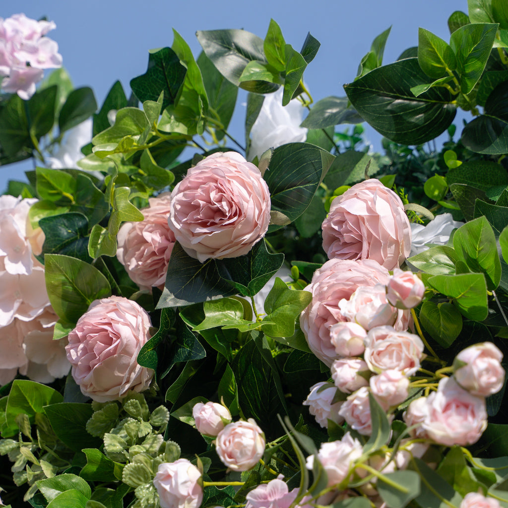 Darling | 5D Event-Ready Artificial Floral Wall Backdrop, Roll-Up Fabric | Shipping Included