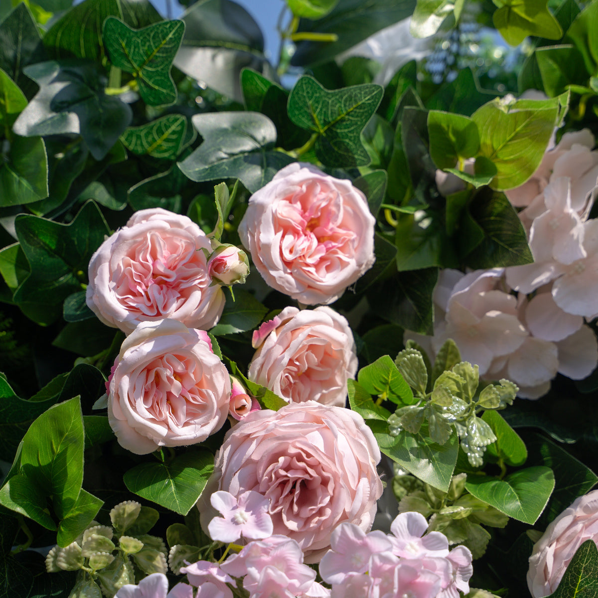 Darling | 5D Event-Ready Artificial Floral Wall Backdrop, Roll-Up Fabric | Shipping Included