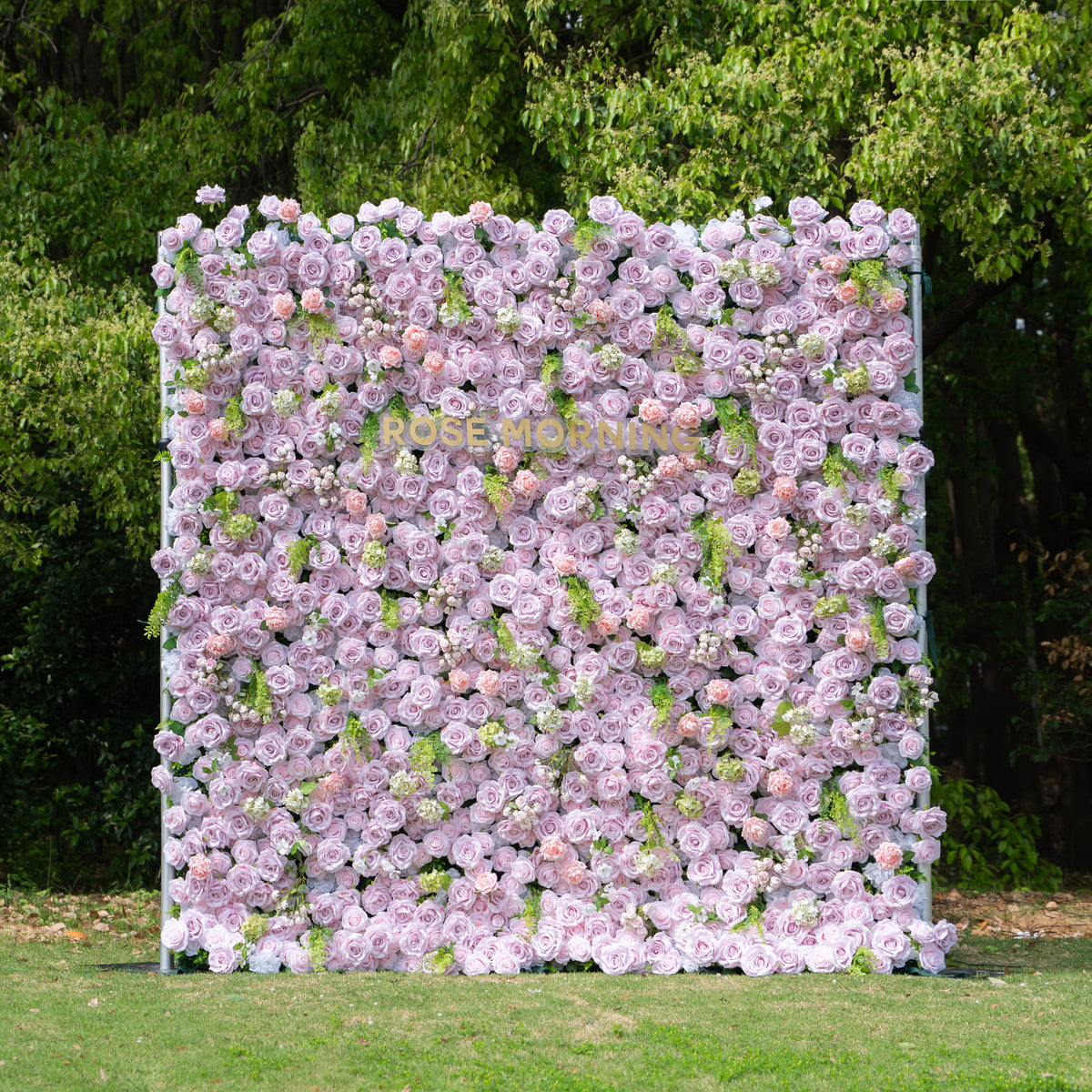 Debra | 5D Event-Ready Artificial Floral Wall Backdrop, Roll-Up Fabric | Shipping Included