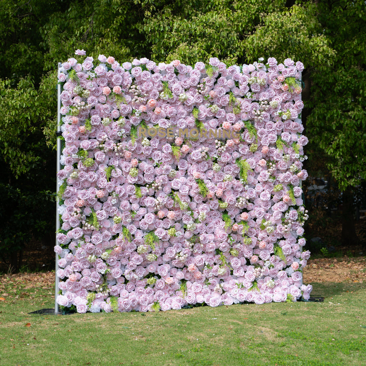 Debra | 5D Event-Ready Artificial Floral Wall Backdrop, Roll-Up Fabric | Shipping Included