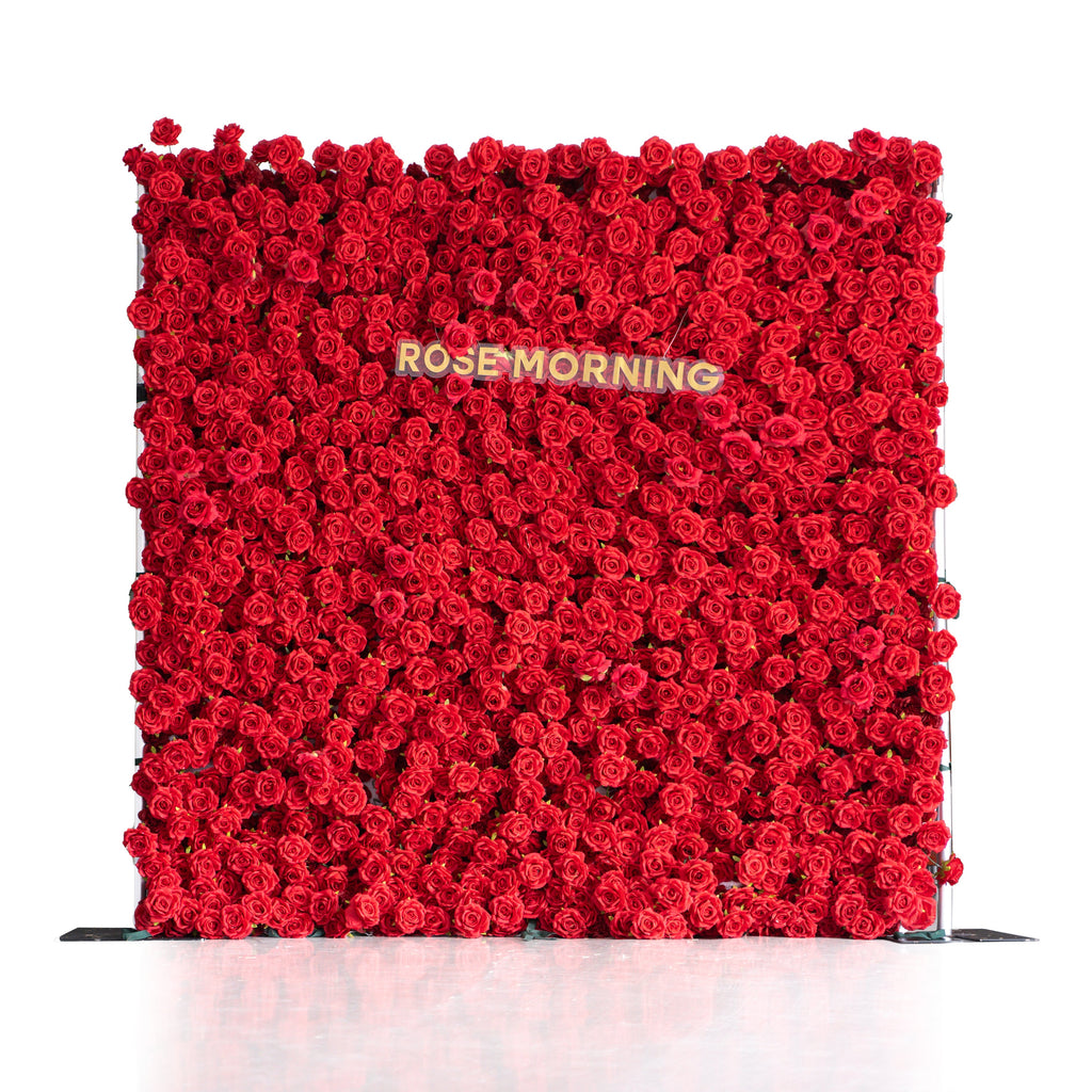 Destiny | 3D Event-Ready Artificial Floral Wall Backdrop, Roll-Up Fabric | Shipping Included