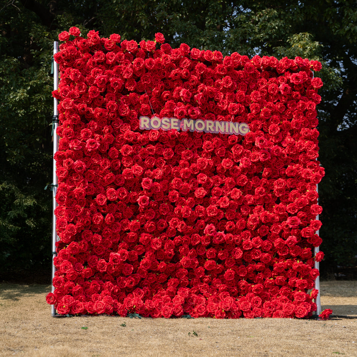 Destiny | 3D Event-Ready Artificial Floral Wall Backdrop, Roll-Up Fabric | Shipping Included